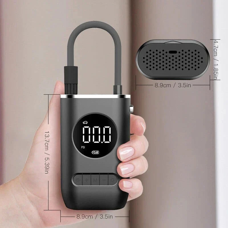 Portable Digital Air Compressor - Tire Calibrator