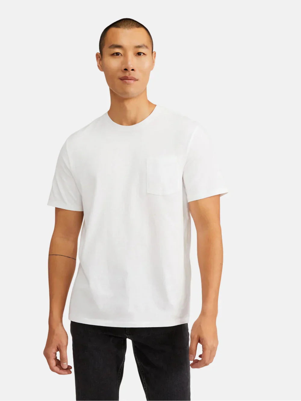 The White Pocket Tee