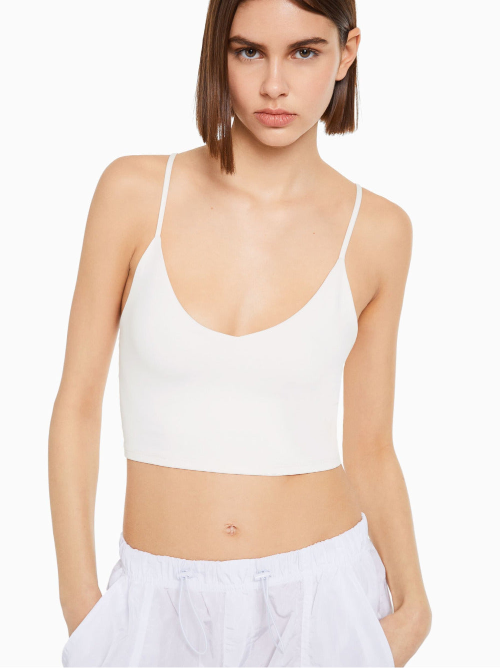 Strappy crop top