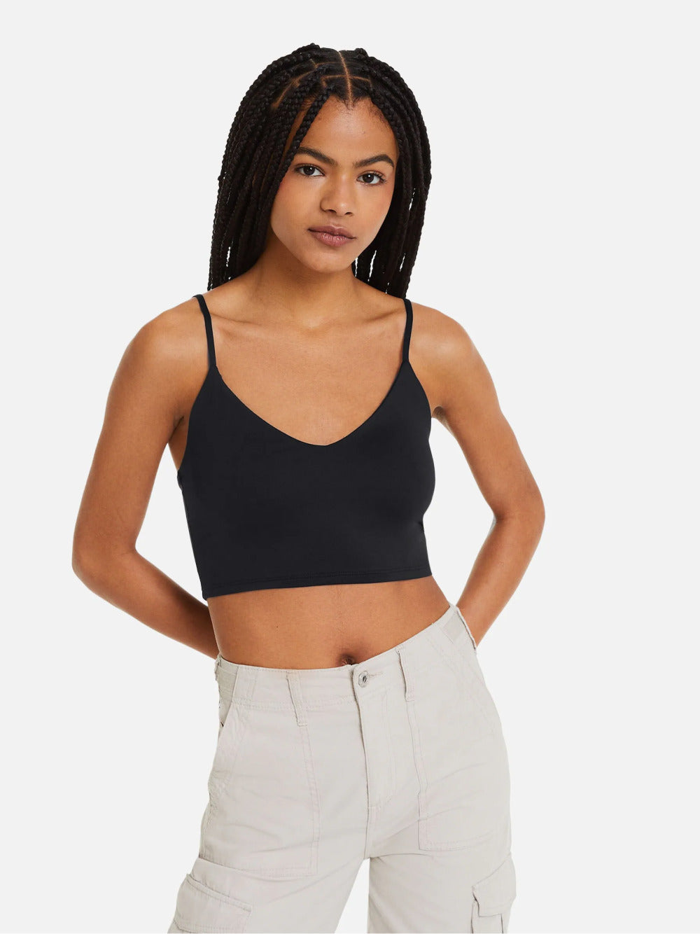 Strappy crop top