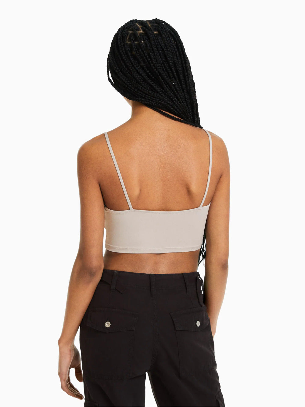 Strappy crop top