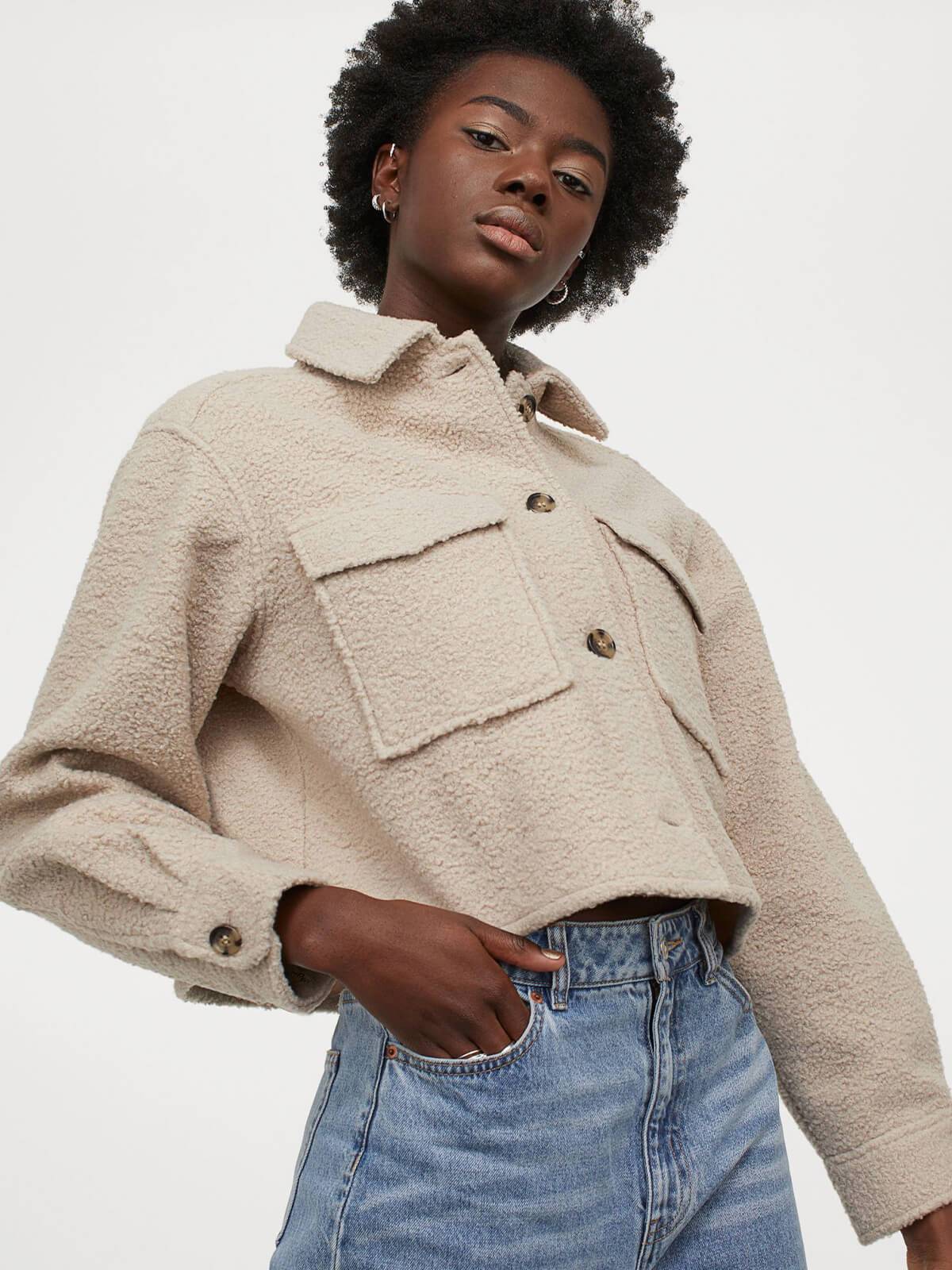 Wool-blend Jacket