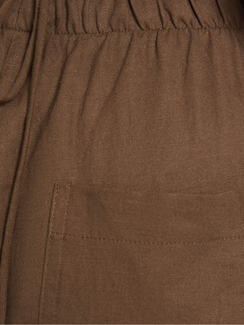 Linen blend waistcoat