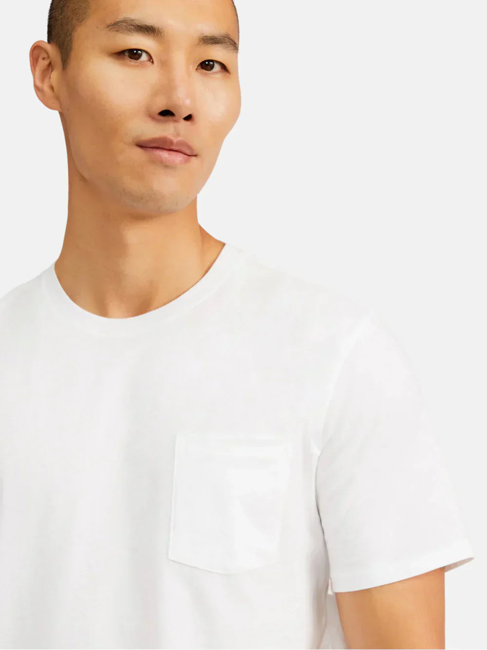 The White Pocket Tee