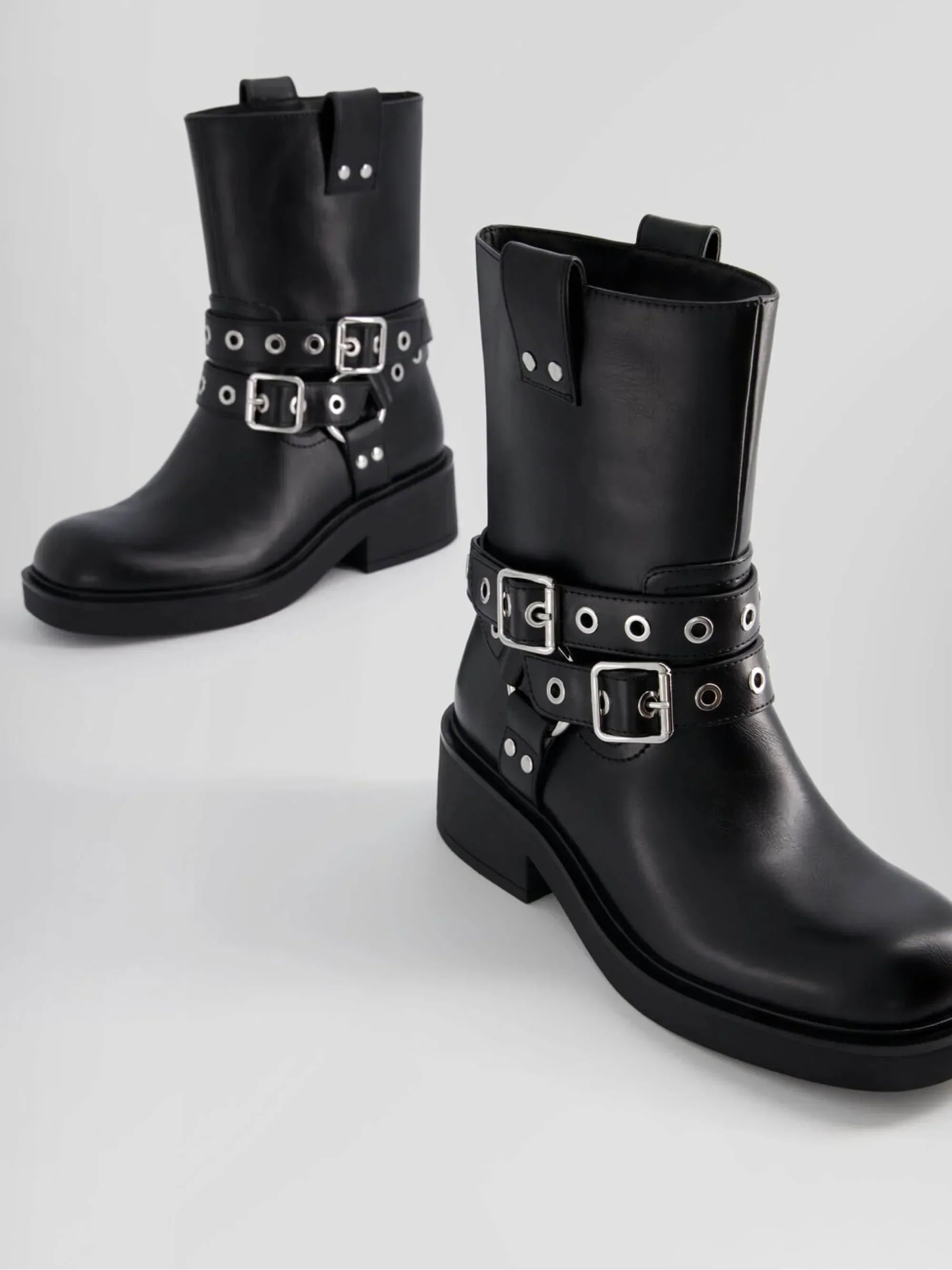 Biker Ankle Boots 