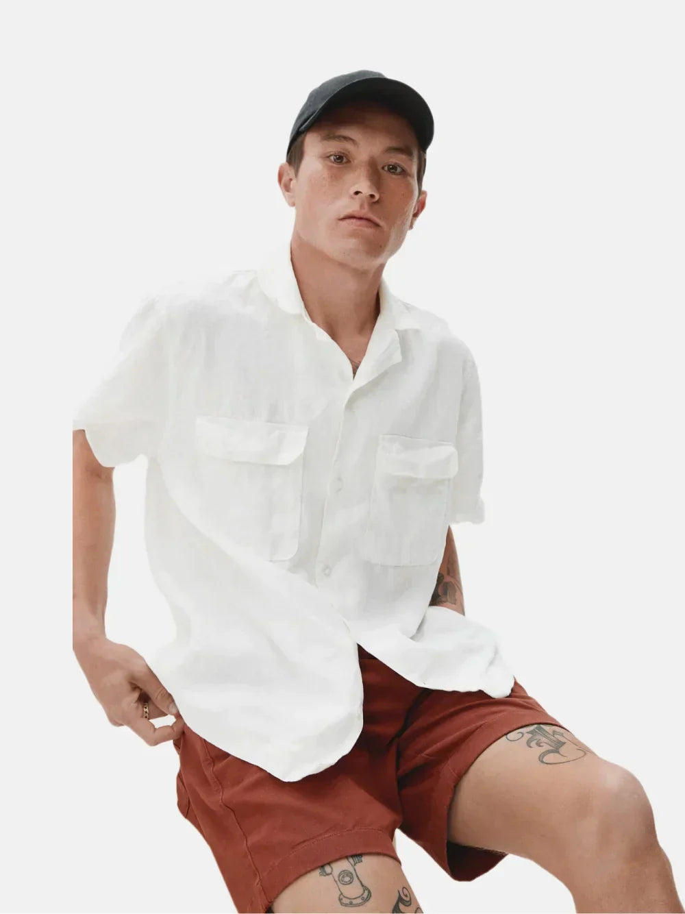 The Sleeve White Shirt