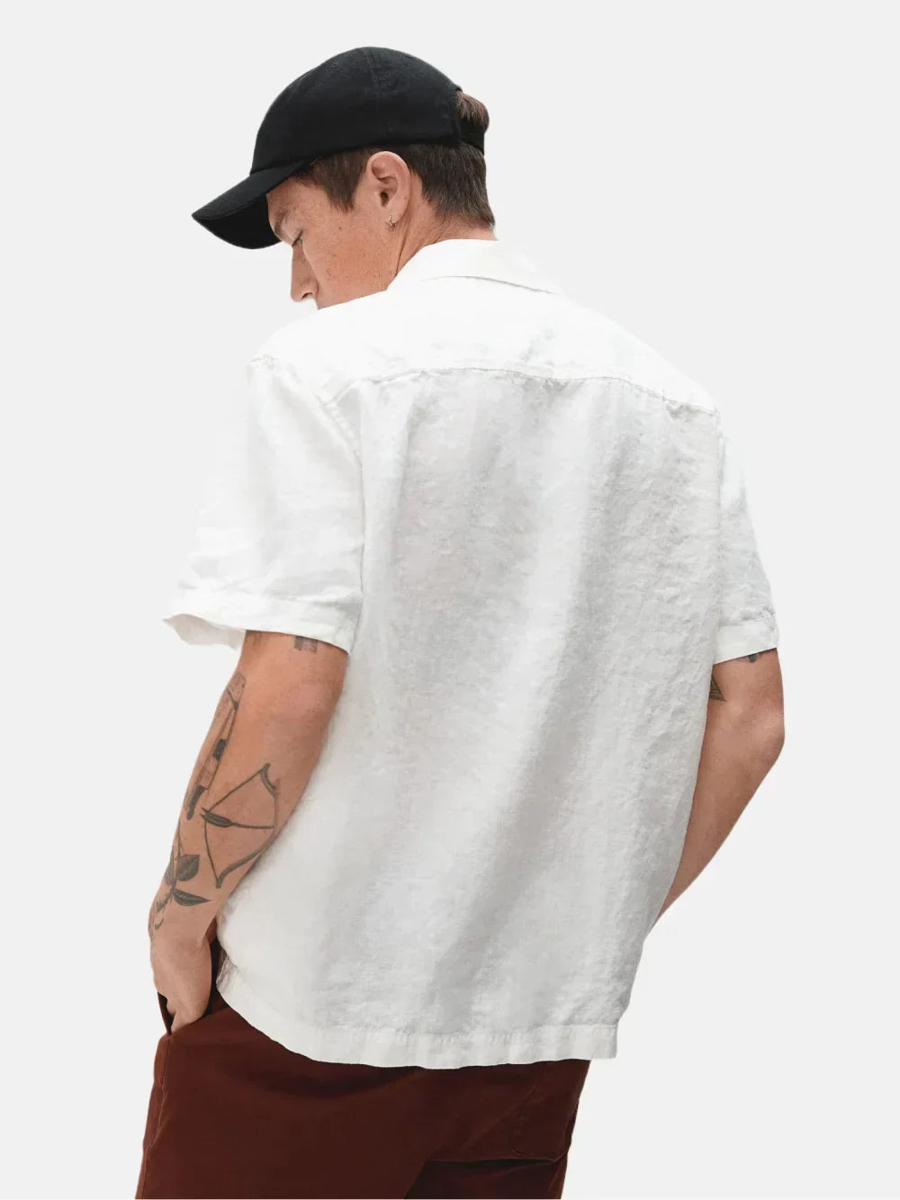 The Sleeve White Shirt